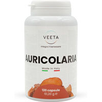 Produktbild von VEETA Auricularia Kapseln mit Vitamin C und SOD vegan 120 Stück
