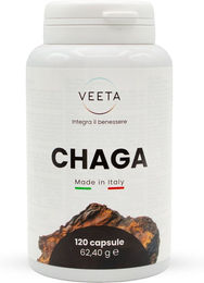 VEETA Chaga Kapseln vegan 120 Stück – Bild 1 von 1