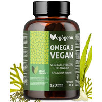 Produktbild von VEGÁGENO Omega 3 Algenöl Kapseln Vegan 900 mg 120 Stück glutenfrei und laktosefrei