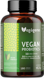 VEGÁGENO Probiotika Kapseln vegan laktosefrei ohne Zusatzstoffe 180 Stück – Bild 1 von 4