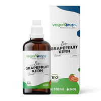 Produktbild von Vegan Drops Bio Grapefruitkern Extrakt Tropfen vegan 100 ml