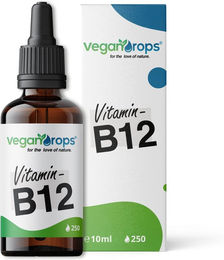 Vegan Drops Vitamin B12 Tropfen 1000 mcg vegan ohne Zusatzstoffe – Bild 1 von 3