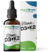 Produktbild von Vegan Drops Vitamin D3 + K2 Tropfen vegan