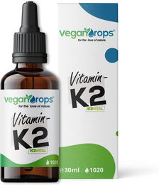 Vegan Drops Vitamin K2 MK-7 Tropfen vegan ohne Zusatzstoffe – Bild 1 von 3