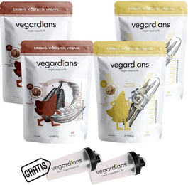 vegardians BIG Bundle Mehrkomponenten Protein Pulver Vanille inklusive 2 Shaker – Bild 1 von 1