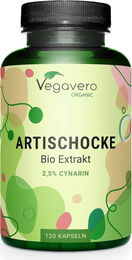 Vegavero Artischocke BIO Kapseln vegan ohne Zusatzstoffe – Bild 1 von 2