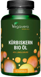 VEGAVERO Bio Kürbiskernöl Kapseln vegan ohne Zusatzstoffe 180 Stück – Bild 1 von 1