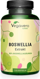 VEGAVERO Boswellia Weihrauch Extrakt Kapseln ohne Zusatzstoffe 120 Stück – Bild 1 von 1