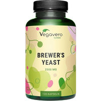 Produktbild von VEGAVERO Brewers Yeast mit Biotin in Kapseln, 120 Stück, ohne Zusatzstoffe