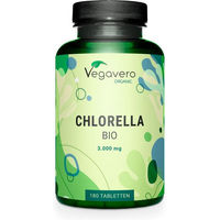 Produktbild von VEGAVERO Chlorella Bio Tabletten vegan ohne Zusatzstoffe 180 Stück