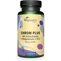 Produktbild von VEGAVERO Chrom Plus Kapseln ohne Zusatzstoffe 90 Stück