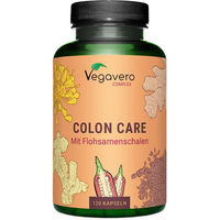 Produktbild von VEGAVERO Colon Care Complex Kapseln vegan ohne Zusatzstoffe 120 Stück