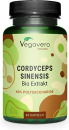 Vegavero Cordyceps sinensis BIO Kapseln vegan 60 Stück – Bild 1 von 2