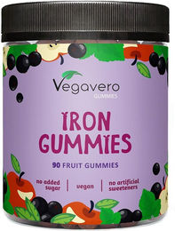 VEGAVERO Eisen Gummis vegan zuckerfrei ohne Zusatzstoffe für Kinder und Erwachsene – Bild 1 von 1
