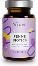 VEGAVERO Femme Biotics Kapseln für Frauen ohne Zusatzstoffe 60 Stück – Bild 1 von 1