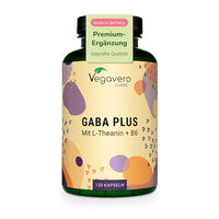 Produktbild von Vegavero GABA Kapseln vegan ohne Zusatzstoffe 120 Stück