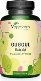Vegavero Guggul Kapseln 120 Stück vegan ohne Zusatzstoffe – Bild 1 von 3