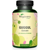 Produktbild von Vegavero Guggul Kapseln 120 Stück vegan ohne Zusatzstoffe