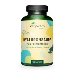 Vegavero Hyaluronsäure Kapseln vegan ohne Zusatzstoffe 180 Stück – Bild 1 von 3