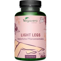 Produktbild von Vegavero Light Legs Complex Kräuter-Komplex mit Pflanzenextrakten 120 Kapseln vegan ohne Zusatzstoffe