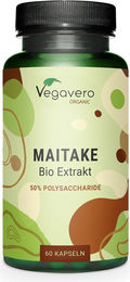 Vegavero Maitake Extrakt Bio Kapseln vegan 60 Stück – Bild 1 von 2