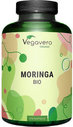 VEGAVERO Moringa BIO Kapseln ohne Zusatzstoffe – Bild 1 von 1