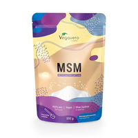 Produktbild von Vegavero MSM Pulver Methylsulfonylmethan 300g vegan und ohne Zusatzstoffe