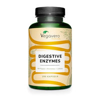 Produktbild von Vegavero Multi-Enzym-Komplex Kapseln vegan ohne Zusatzstoffe 180 Stück