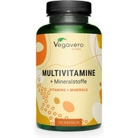 Produktbild von VEGAVERO Multivitamin Plus Vegan Kapseln ohne Zusatzstoffe und Gelatine 120 Stück