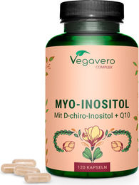 Vegavero Myo-Inositol Complex Kapseln mit Inositol vegan für Frauen, Schwangere und Stillende 120 Stück – Bild 1 von 4