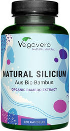 VEGAVERO Natural Silicium BIO Kapseln vegan ohne Zusatzstoffe 120 Stück – Bild 1 von 1
