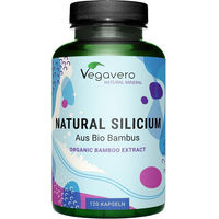 Produktbild von VEGAVERO Natural Silicium BIO Kapseln vegan ohne Zusatzstoffe 120 Stück