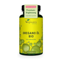Produktbild von Vegavero Oregano Öl Bio Kapseln vegan 90 Stück