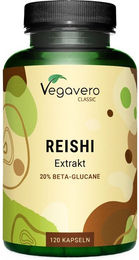 VEGAVERO Reishi Extrakt Kapseln vegan 120 Stück – Bild 1 von 1