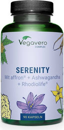 Vegavero Serenity Kapseln vegan ohne Zusatzstoffe 90 Stück – Bild 1 von 3