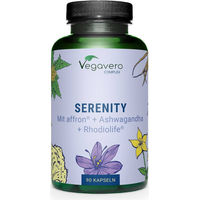 Produktbild von Vegavero Serenity Kapseln vegan ohne Zusatzstoffe 90 Stück