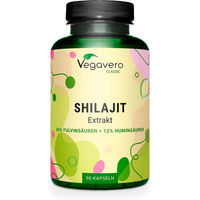 Produktbild von VEGAVERO Shilajit Mumijo Mineralstoff-Komplex Kapseln ohne Zusatzstoffe