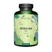 Produktbild von Vegavero Spirulina Bio Tabletten vegan ohne Zusatzstoffe 300 Stück