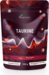 Vegavero Taurin Pulver 1000 g vegan ohne Zusatzstoffe – Bild 1 von 2