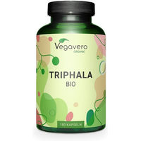 Produktbild von VEGAVERO Triphala BIO Kräuter-Komplex Kapseln ohne Zusatzstoffe 180 Stück