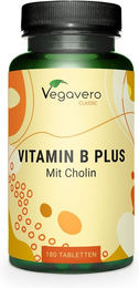 VEGAVERO Vitamin B Plus B-Komplex Tabletten vegan ohne Zusatzstoffe 180 Stück – Bild 1 von 1