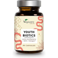 Produktbild von VEGAVERO Youth Biotics Beauty-Kollagen-Kombi Kapseln vegan für Kinder 60 Stück