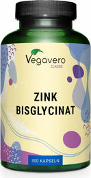 Vegavero Zink Bisglycinat Kapseln für Erwachsene vegan ohne Zusatzstoffe 300 Stück – Bild 1 von 5
