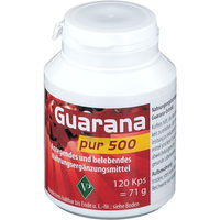 Produktbild von Velag Pharma Guarana Pur 500 Kapseln 120 Stück