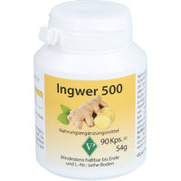 Produktbild von Velag Pharma Ingwer 500 Kapseln 90 Stück