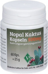Velag Pharma Nopal Kaktus 500 mg Kapseln 60 Stück – Bild 1 von 1