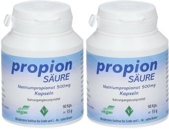 Velag Pharma Propionsäure Kapseln laktosefrei und glutenfrei – Bild 1 von 1