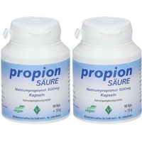 Produktbild von Velag Pharma Propionsäure Kapseln laktosefrei und glutenfrei