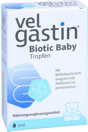 Velgastin Biotic Baby Tropfen für Säuglinge, 8 ml, gluten- und laktosefrei – Bild 1 von 1