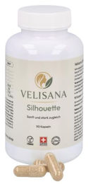 Velisana Silhouette Kapseln mit Sinetrol XPur C, Vitamin B6, Zink und Chrom, 90 Kapseln – Bild 1 von 2